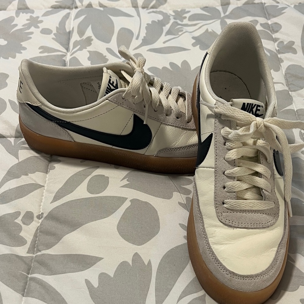 Nike Women’s Killshot 2 Cream and Oil Grey Casual Sneakers Sz 9